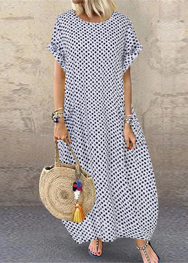 2025 Black Women Clothes Casual Big Size Plus Long Dress Summer - Image 3