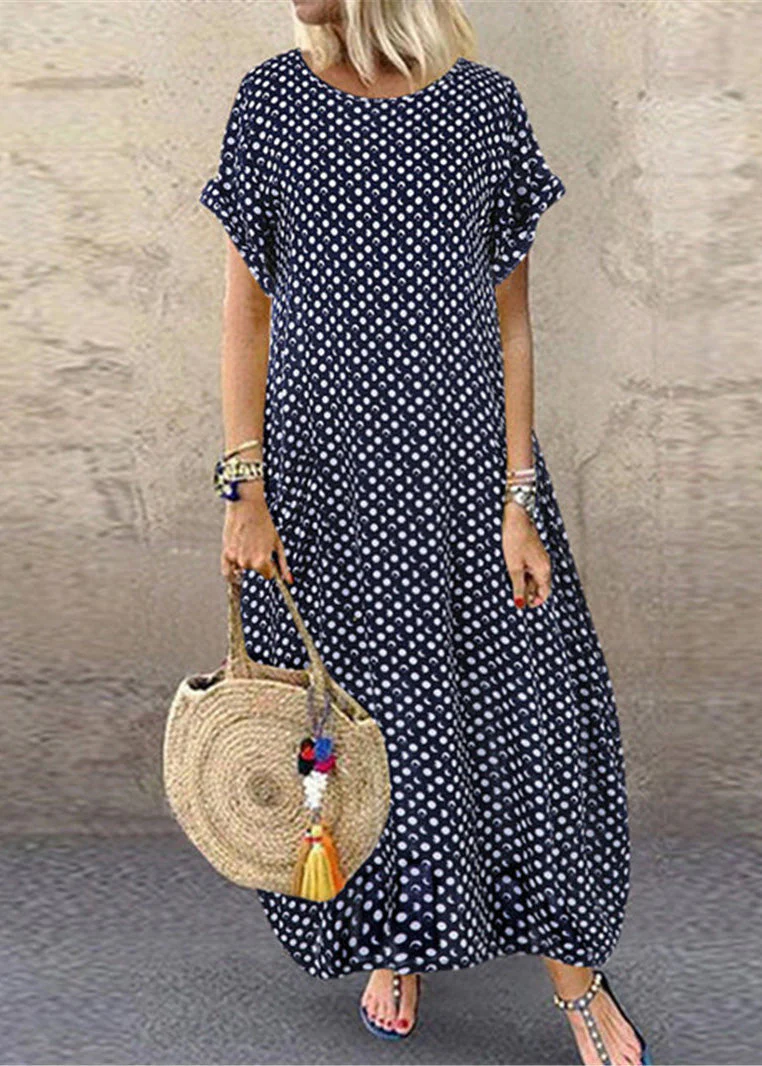 2025 Black Women Clothes Casual Big Size Plus Long Dress Summer - Image 4
