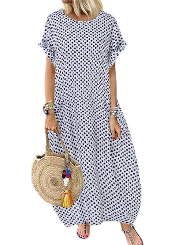2025 Black Women Clothes Casual Big Size Plus Long Dress Summer - Image 5