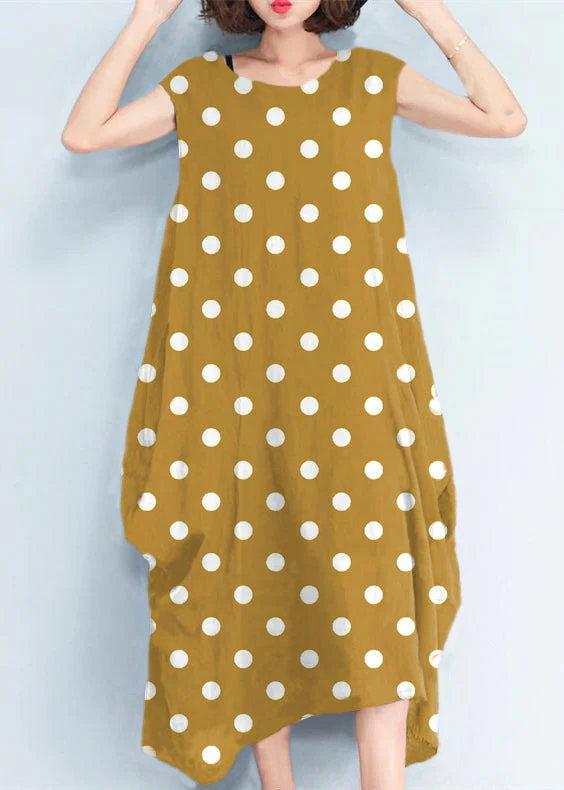 2025 Green Flowers natural cotton polyester dress oversize sleeveless traveling dress Elegant kaftans - Image 3