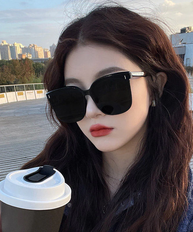 2026 New Black Resin UV Protection Sunglasses - Image 3