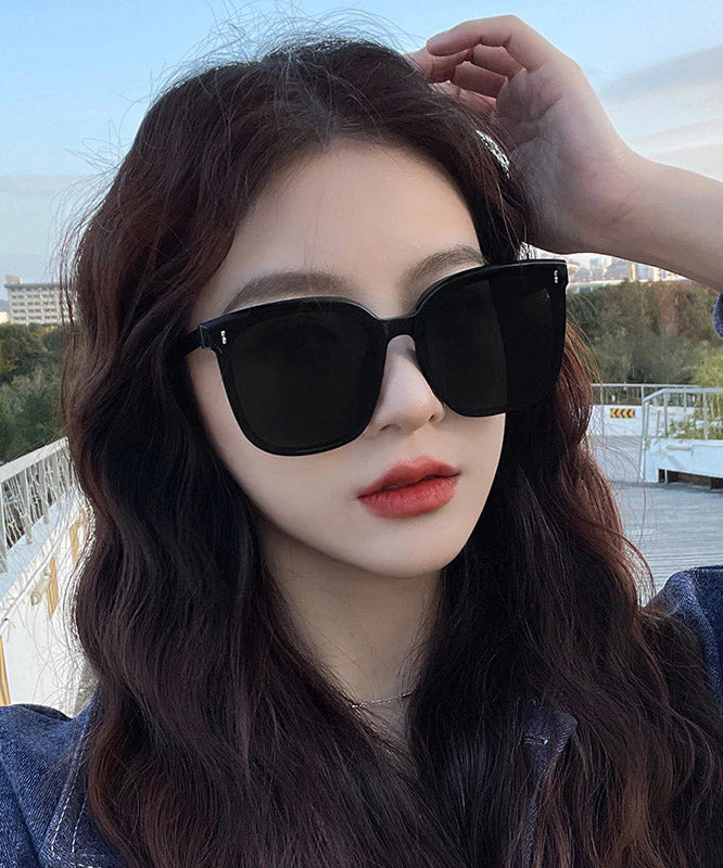 2026 New Black Resin UV Protection Sunglasses - Image 4