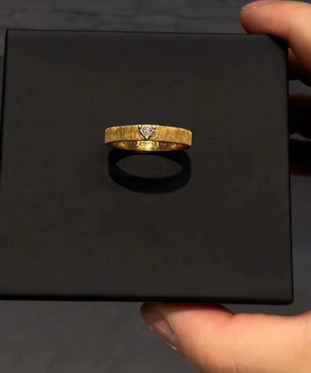 2026 New Gold Sterling Silver Overgild Zircon Graphic Rings - Image 3