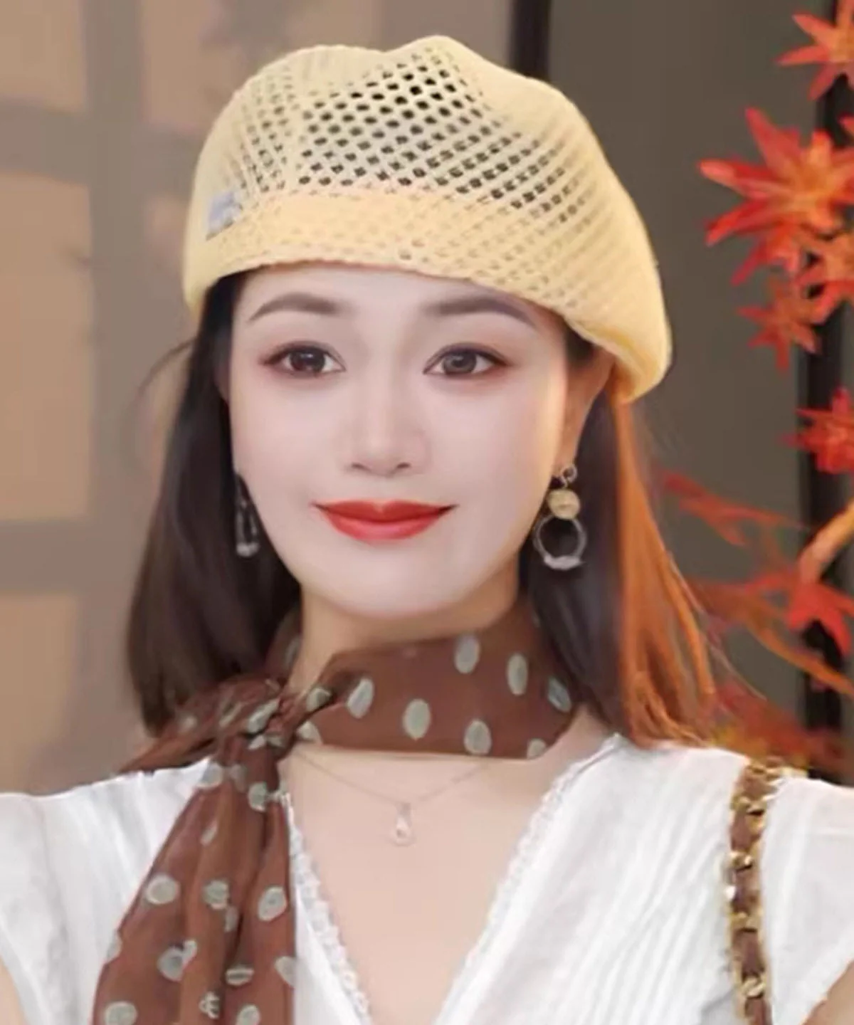 2026 New Khaki Lightweight Hollow Breathable Breton Hat - Image 4