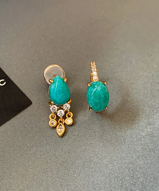 Beautiful Ethnic Style Fine Turquoise Drop Earrings