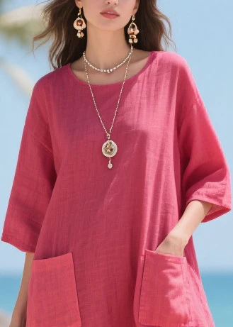 Beautiful Rose Oversized Patchwork Tulle Maxi Dresses Summer - Image 2