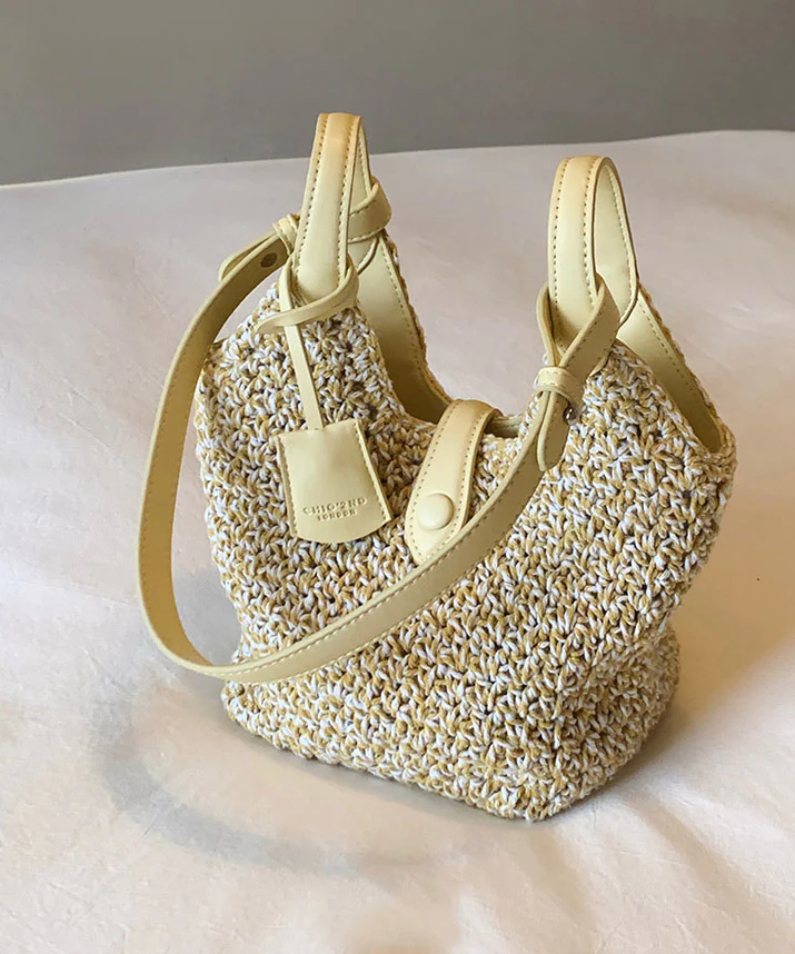 Bohemian Versatile Straw Woven Shoulder Bag - Image 5
