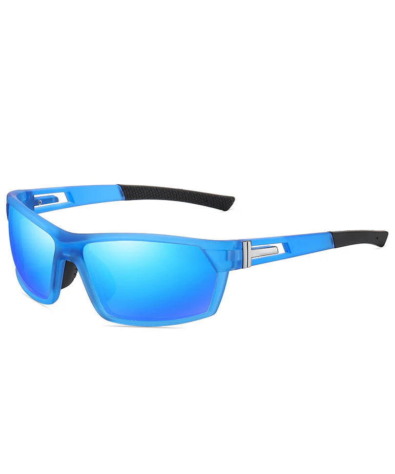 Boutique Black Blue Outdoor Sports Polarized Sunglasses - Image 4
