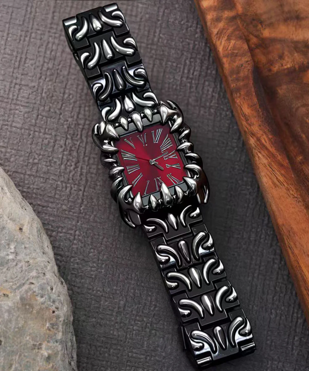 Boutique Black Stainless Steel Alloy Quartz Movement Men Watches - Image 5