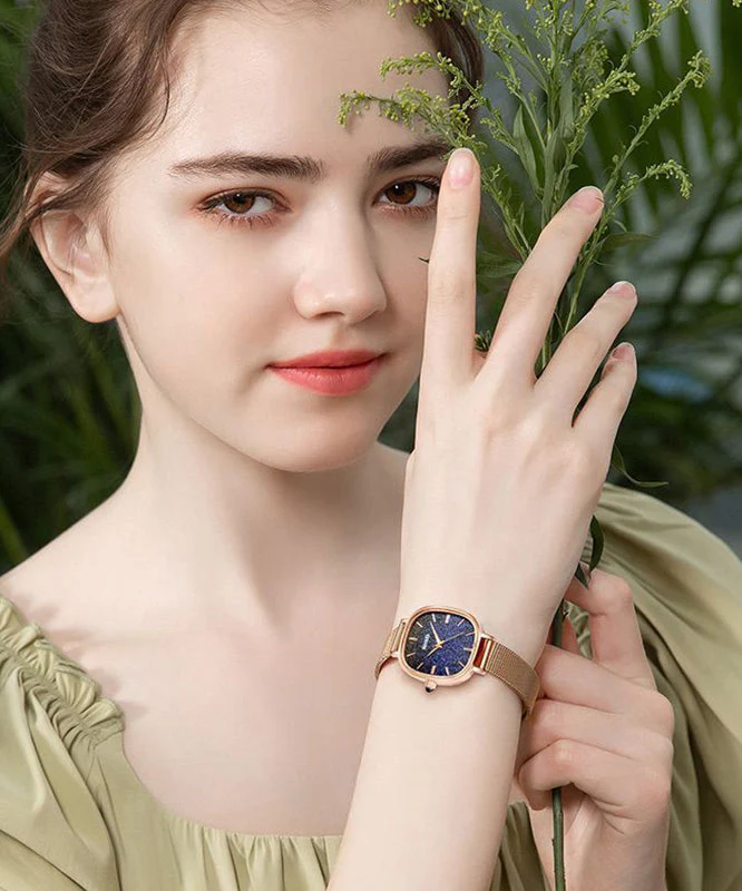 Boutique Green Stainless Steel Quartz Movement Waterproof Watches - Image 2