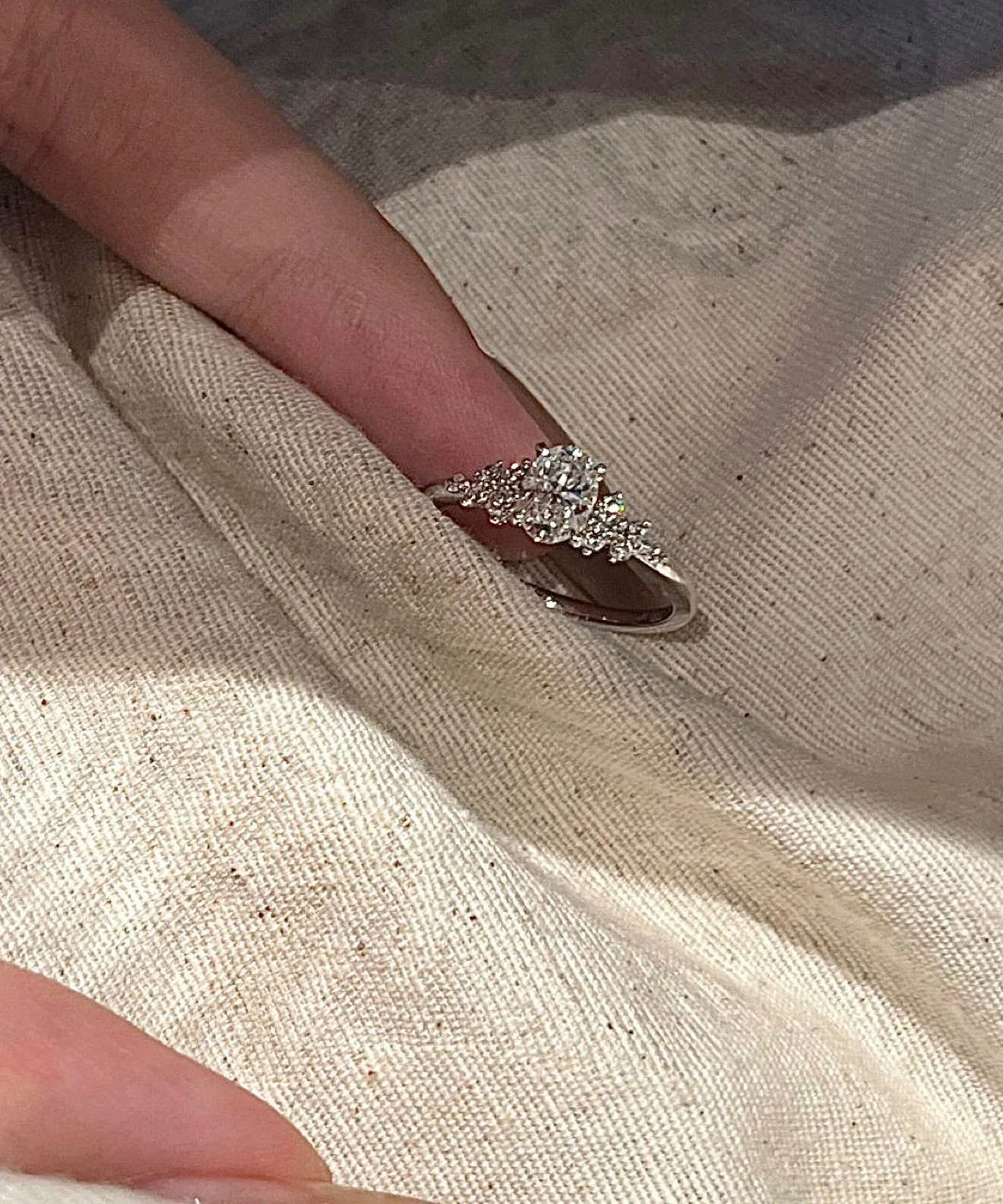 Boutique Silk 925 Silver Zircon Open Rings - Image 5
