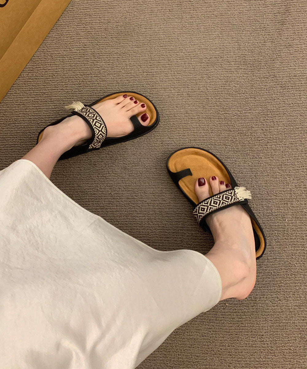 Brown Faux Leather Soft Toed Slippers For Summer 2026 - Image 3
