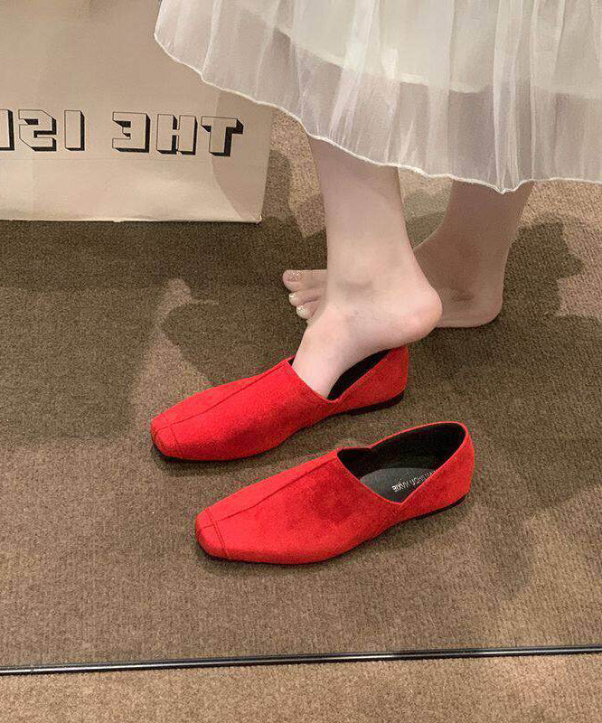 Camel Flat Shoes For Women Faux Leather Women Flat Shoes - Image 3