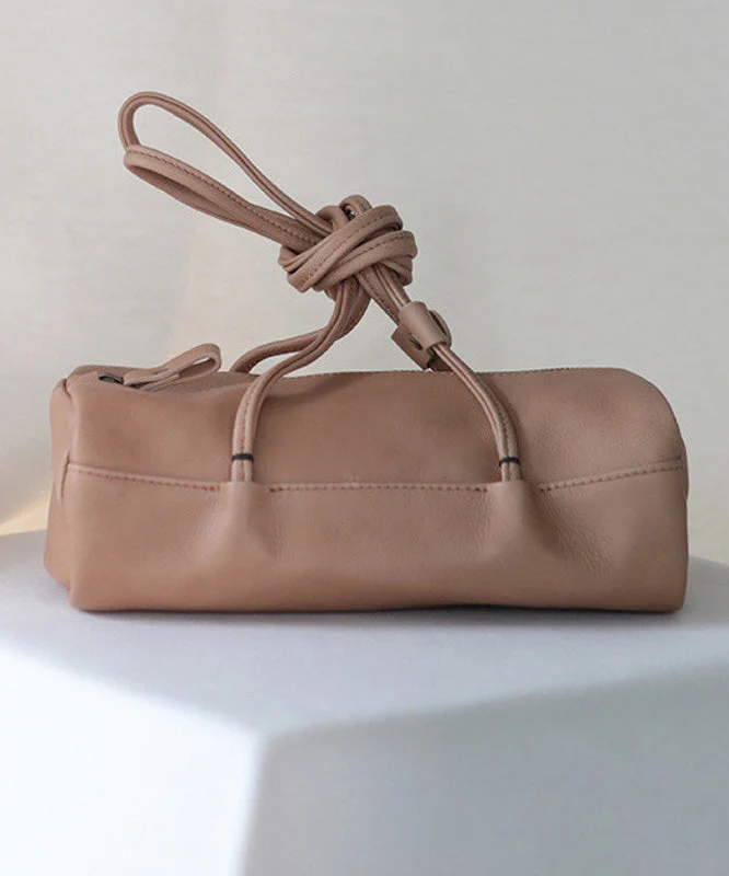 Casual Black Rectangle Solid Durable Faux Leather Bucket Bag - Image 2
