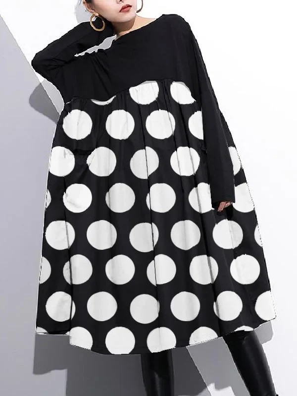 Chic Purple shift dress cotton clothing dress - Image 14