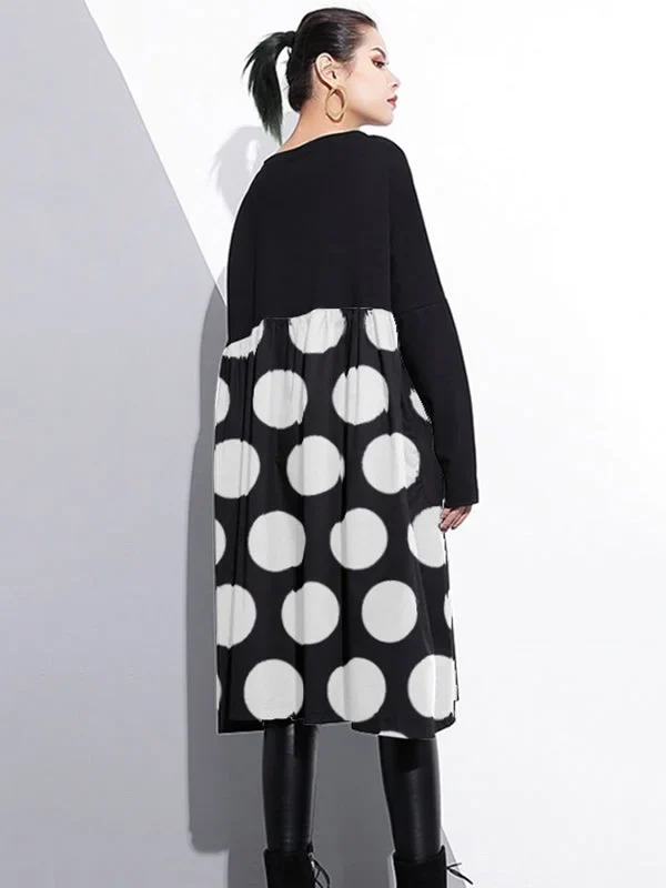 Chic Purple shift dress cotton clothing dress - Image 17