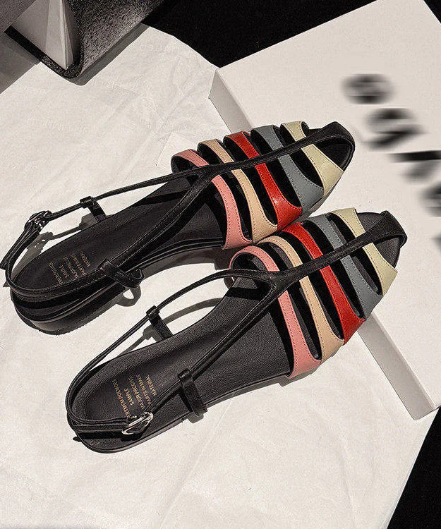 Colorblock Best Sandals for walking Hollow Out Walking Sandals - Image 4