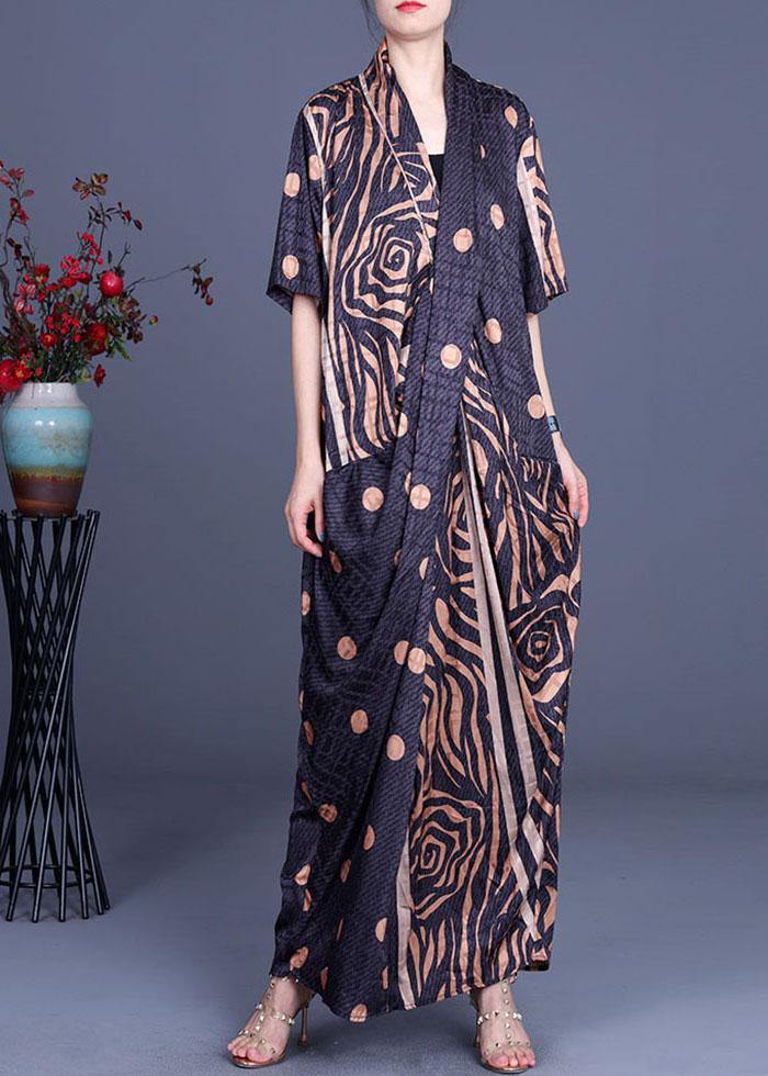 Elegant Cross design Chiffon Dresses Summer - Image 2