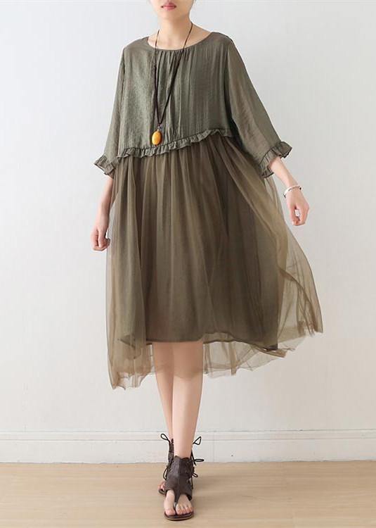 Elegant Black Tull Maxi dresses patchwork chiffon Summer Dresses-Limited Stock - Image 3