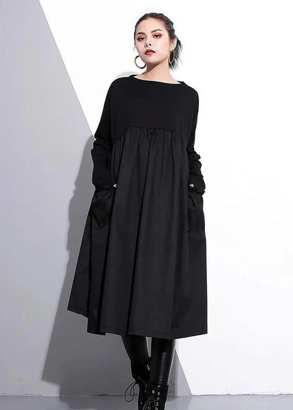 Elegant Cinched o neck Cotton clothes For Women Tutorials Yellow Dresses - Image 7
