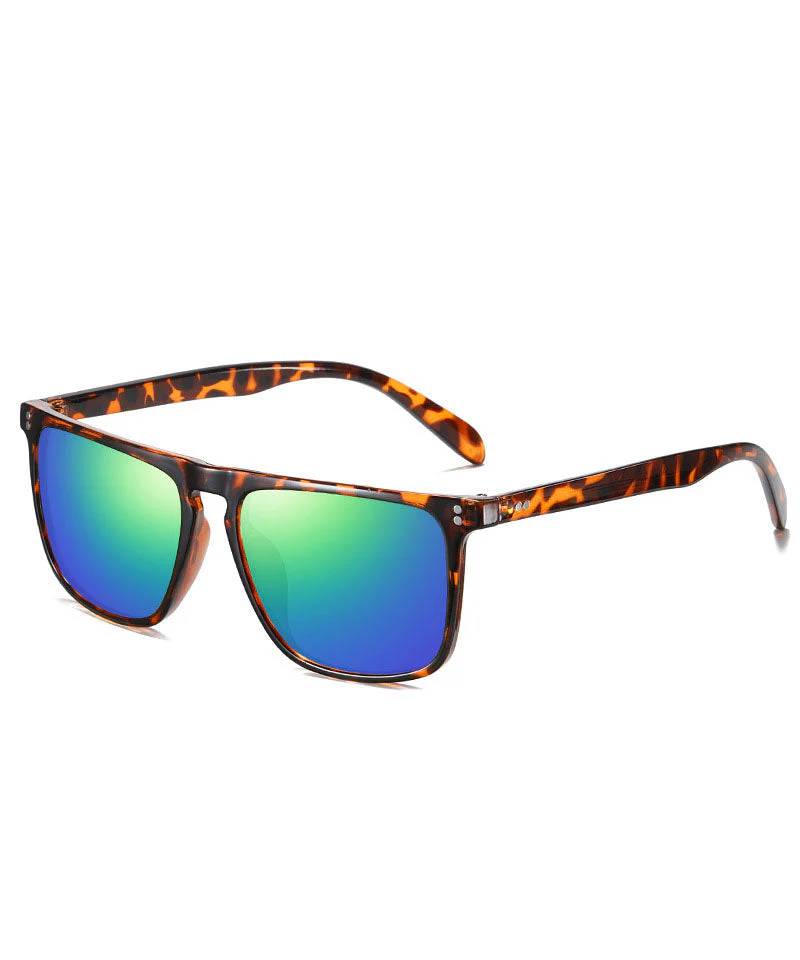 Fashion Blackish Green Polarized Color Changing Sunglasses - Image 2