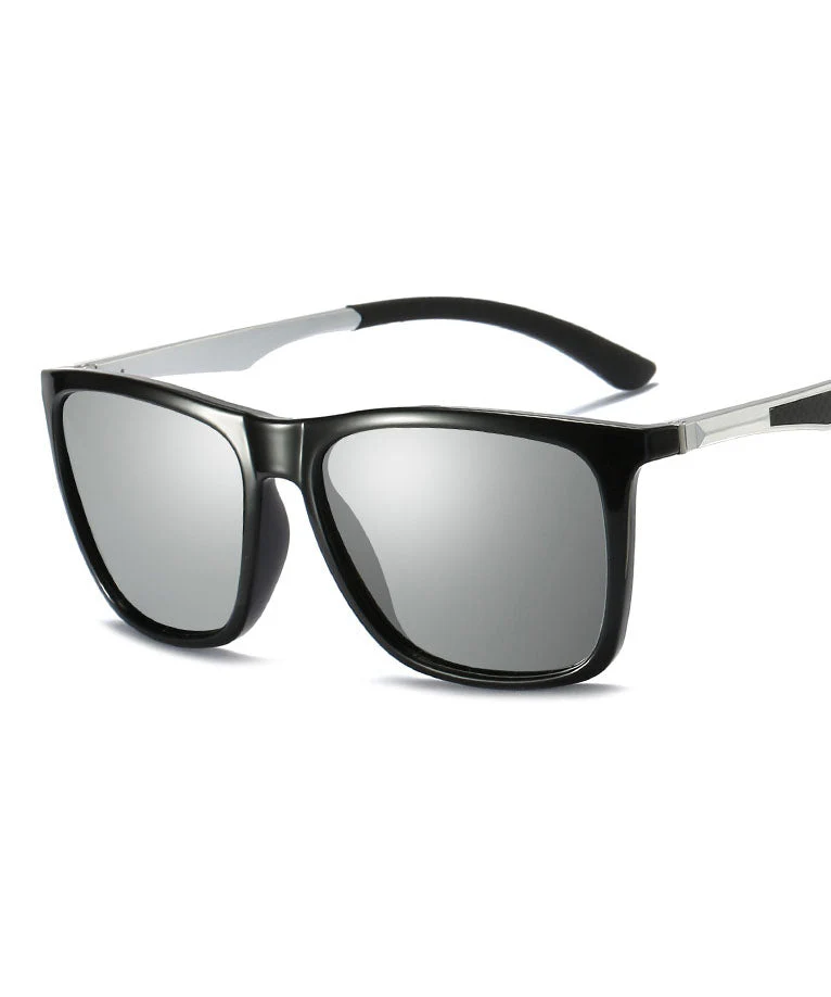Fashion Blue Versatile Durable Polarized Sunglasses - Image 4