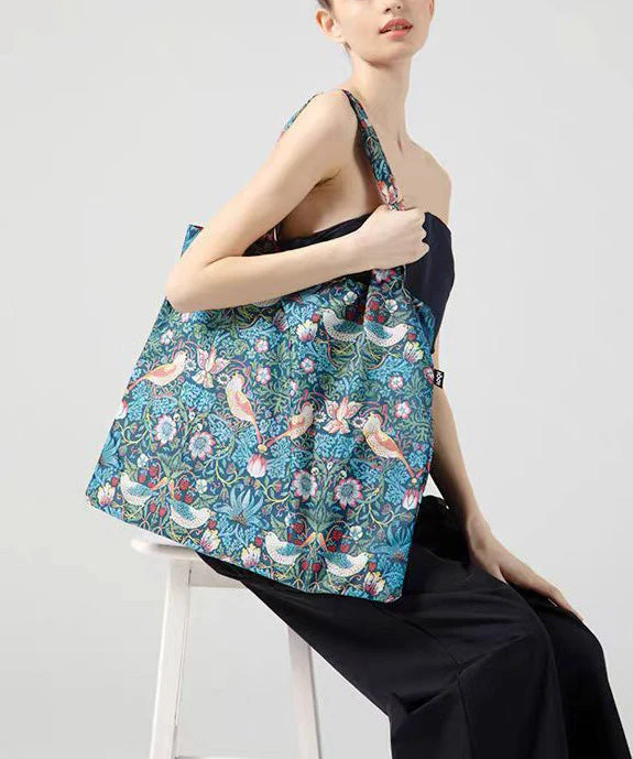 Fashion Green Print Portable Large Capacity Shoulder Bag - Image 4