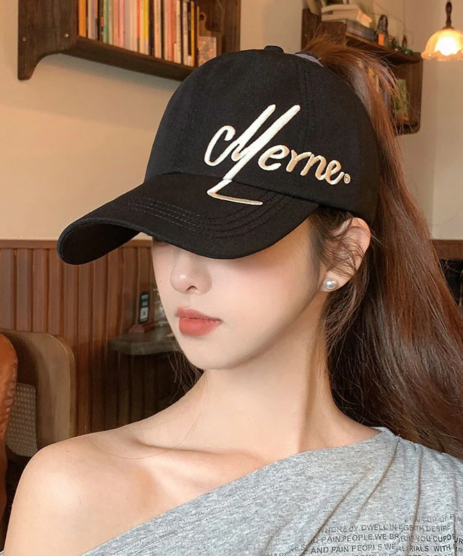 Fashion Khaki Graphic Embroideried Baseball Cap Hat - Image 4
