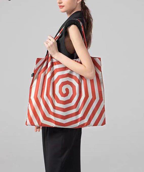 Fashion Lightweight Black Large Capacity Shopping Bag - Image 2
