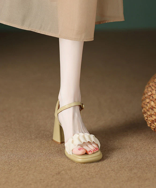 Fashion Purple Sandals Chunky Sandals - Image 3