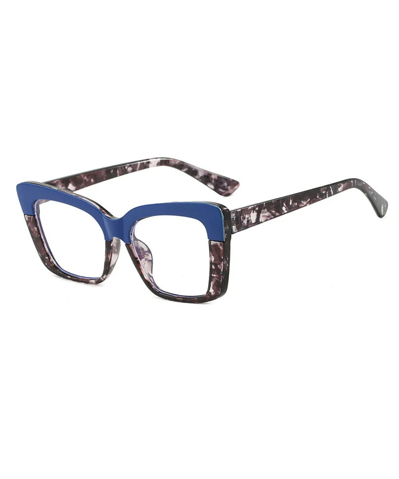 Fashionable Square Colorblock Blocked Flat Mirror - Image 3