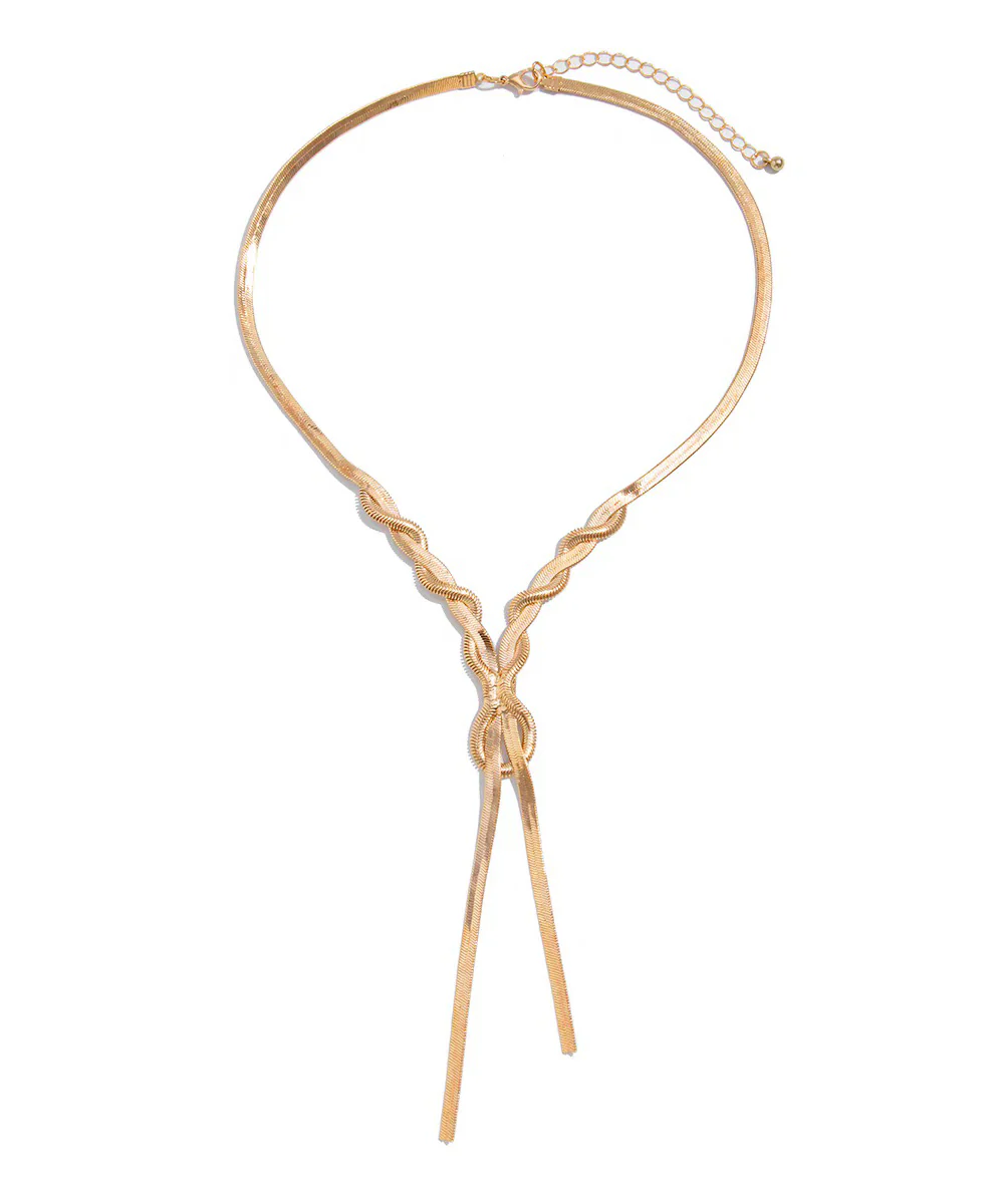 Fine Gold Copper Alloy SerpentinePrincess Necklace - Image 5