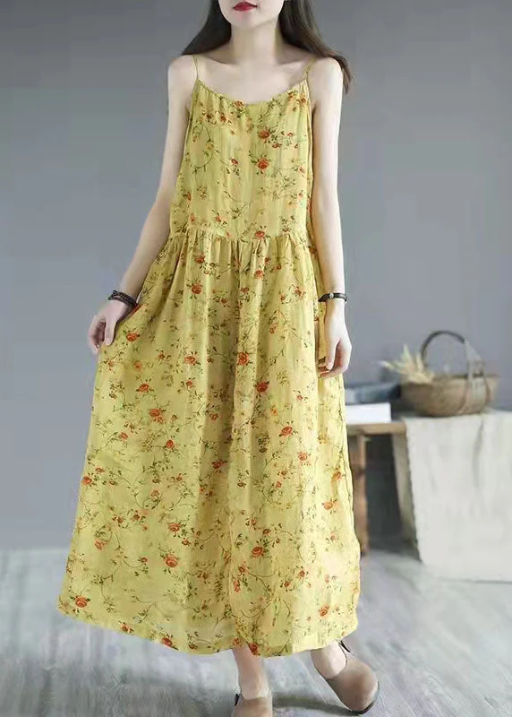 French Black Geometry print cotton clothes Spaghetti Strap Dresses summer Dresses - Image 6