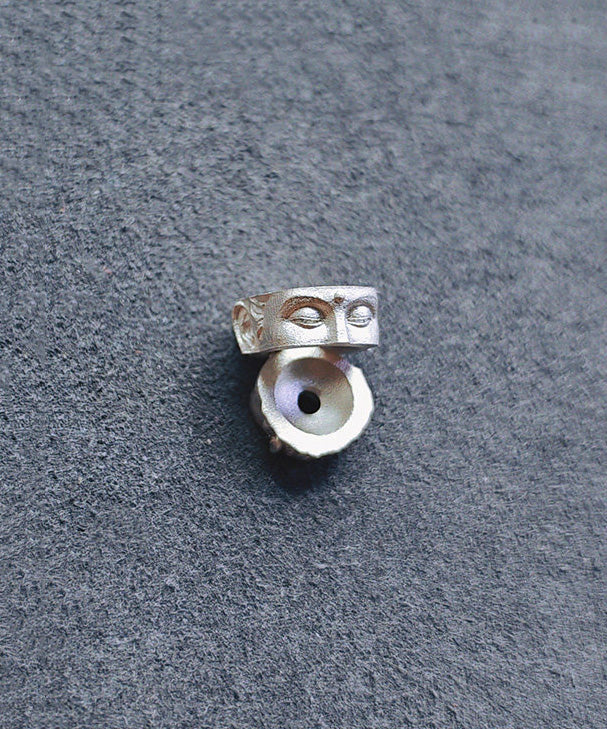 Handmade Silver Gilding Without Saying Buddha's Barrier Beads - Image 2
