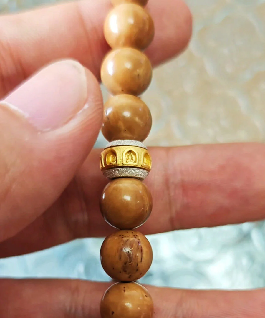 Handmade Silver Thousand niche Buddha Transport Beads - Image 3