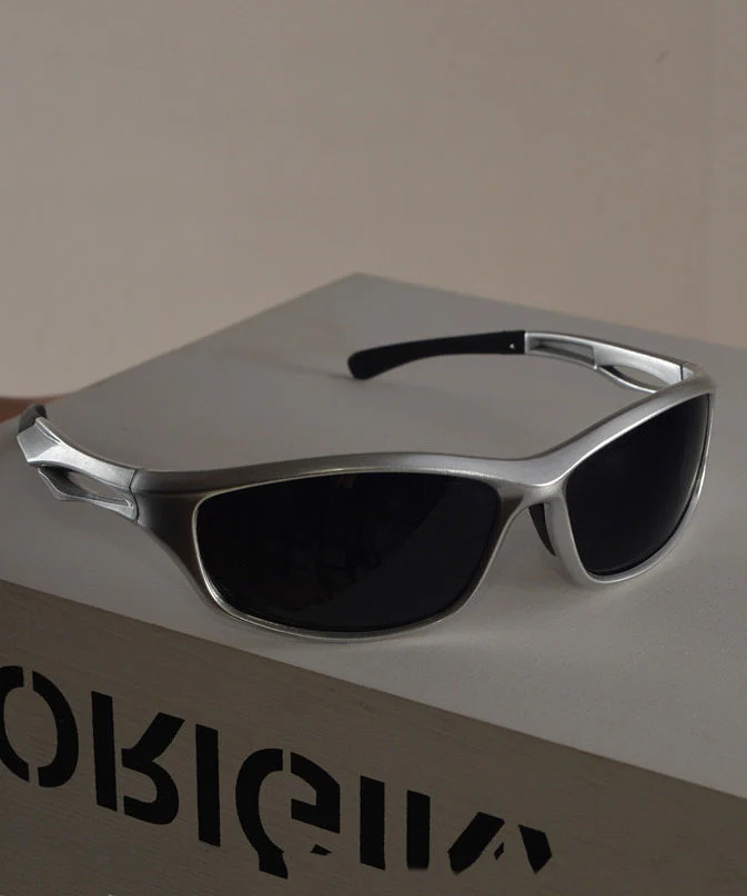 Hip Hop Style Silver Polarized Sunglasses - Image 4