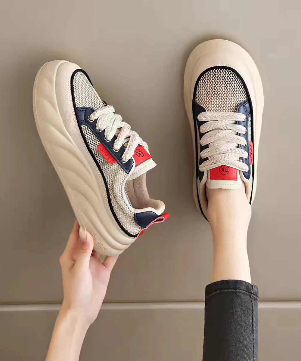 Hollow Out Tulle Fabric Flat Shoes For Women Flats - Image 4