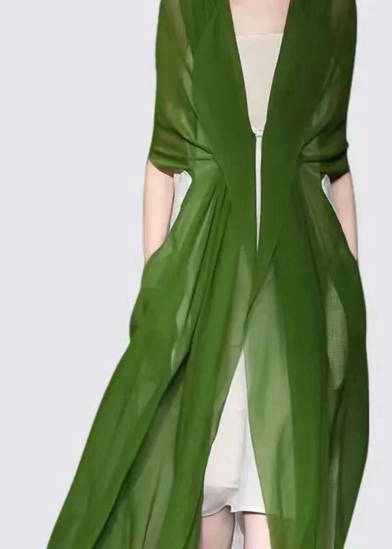 Italian Elegant Black Silk Dress Long Sleeves - Image 5