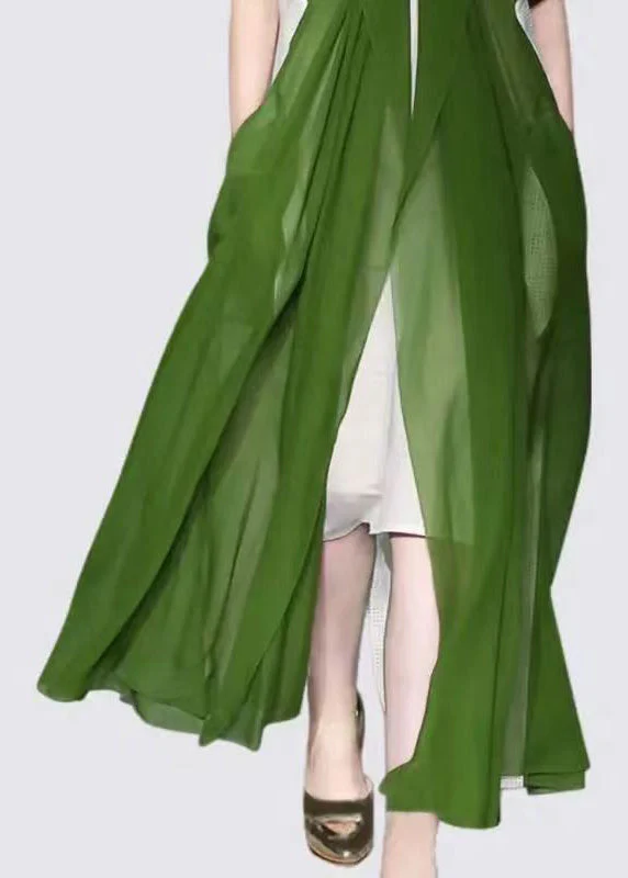 Italian Elegant Black Silk Dress Long Sleeves - Image 6