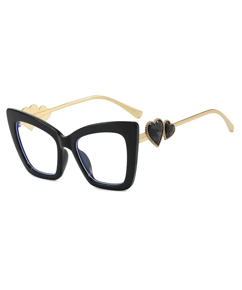 Ladies' Fashion Red Heart Square Flat Mirror - Image 3