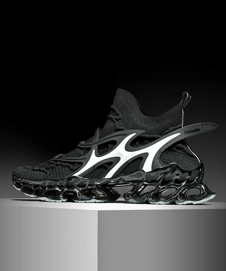 Leisure Blue Mesh Breathable Sports Shoes - Image 4