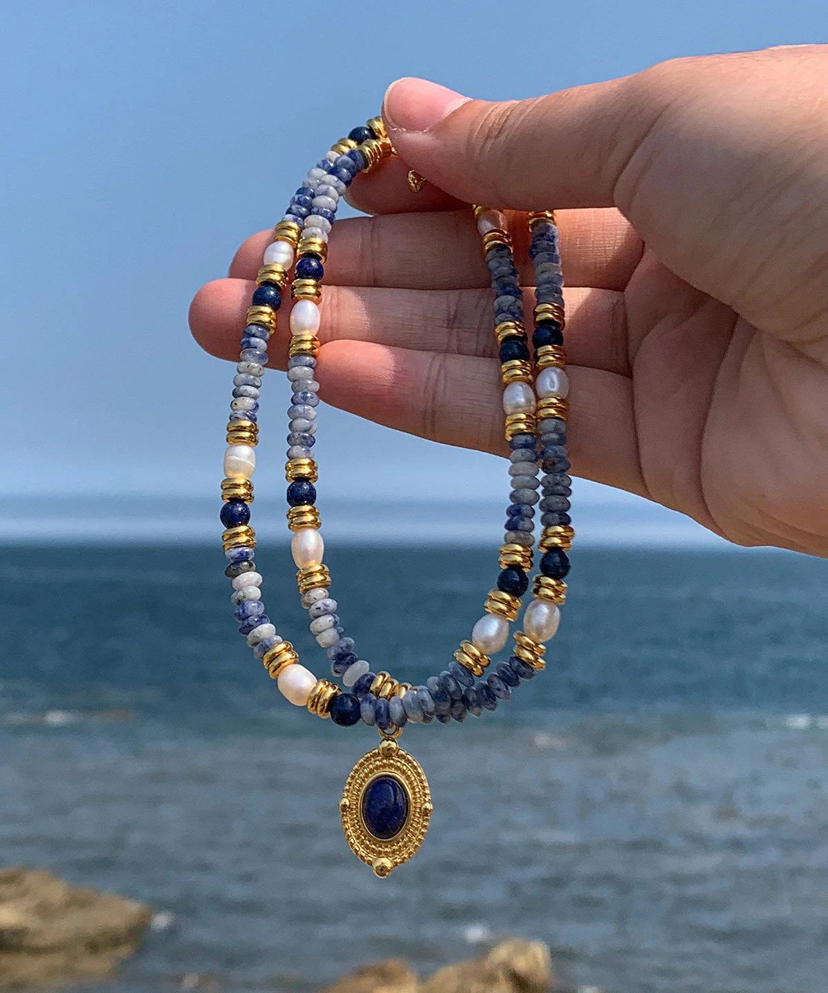 Natural Jade High Quality Ethnic Style Necklace - Image 4