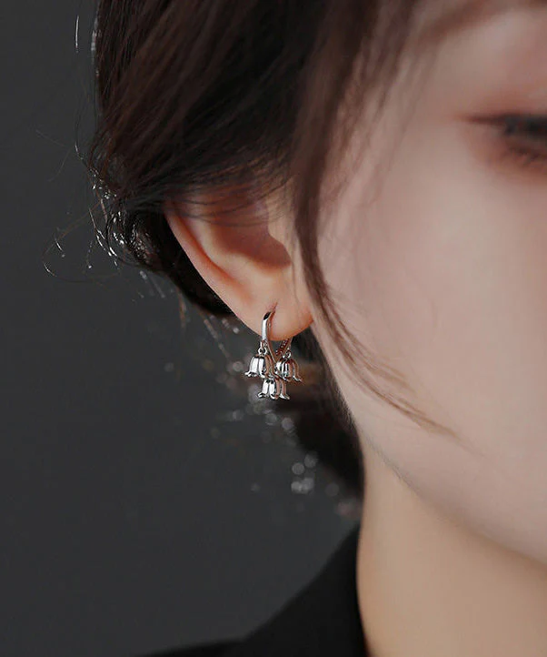 New 925 Silver Tulip Flower Ear Buckle - Image 2