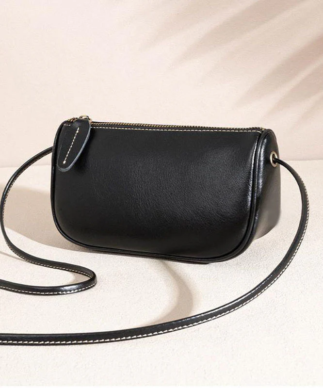New Casual Coffee Versatile Calf Leather Crossbody Bag - Image 4