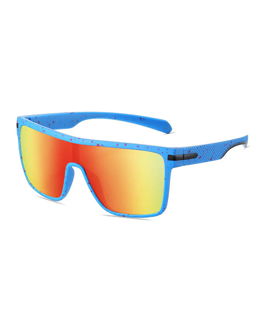 New Red Outdoor Large Frame Sports Eye Protection Sunglasses - Image 4
