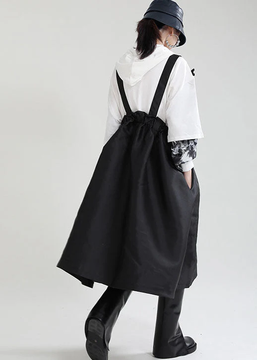 Plus Size Beautiful Black Butterfly Sundress Spring - Image 3