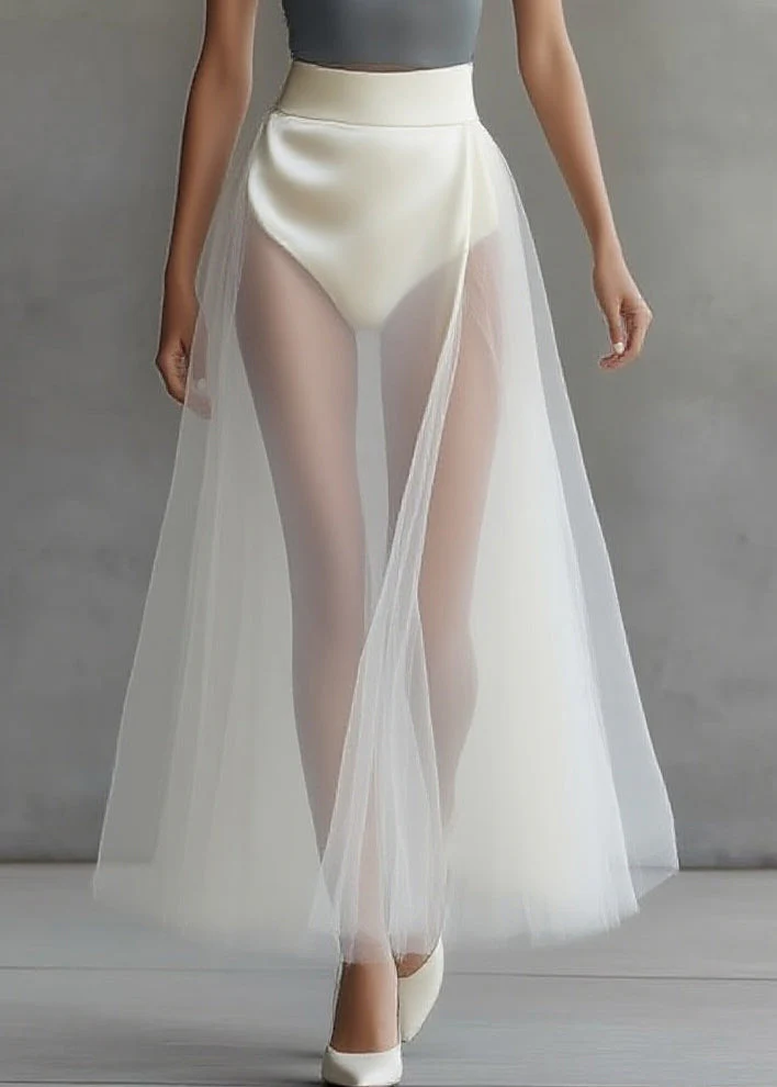 Sexy Asymmetrical Top And Maxi Skirts Two Piece Set Summer - Image 4