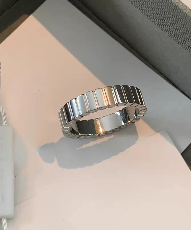 Simple Gold Stainless Steel Overgild Rings - Image 4