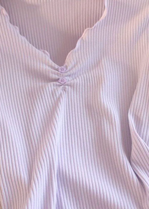Style White Ruffled Short Sleeve Yoga Top - Image 4