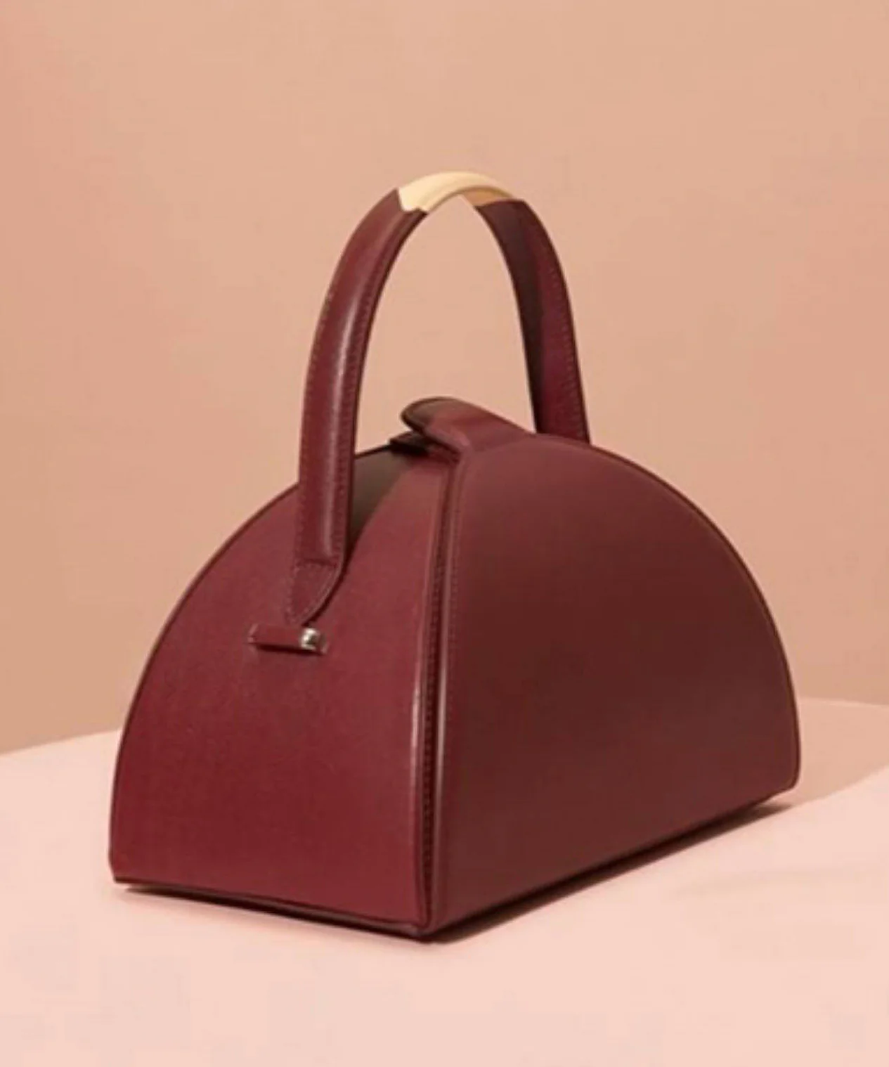 Stylish Mulberry Faux Leather Durable CrossBody Bag - Image 3